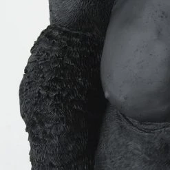 Maisons Du Monde Statuettes Et Figurines Statue De Jardin Gorille Assis Noir Mat H83 -Sablie Vases Soldes statue de jardin gorille assis noir mat h83 1000 2 32 210649 3