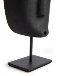 Bazar Bizar Statuettes Et Figurines Statue En Grès Sur Socle Métallique -Sablie Vases Soldes statue en gres sur socle metallique 20