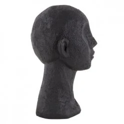 Present Time Statuettes Et Figurines Statue Face Art Résine Blanc -Sablie Vases Soldes statue face art resine blanc 7