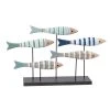 Maisons Du Monde Statuettes Et Figurines Statue Poissons Multicolores L35 -Sablie Vases Soldes statue poissons multicolores l35 1000 12 21 205185 1