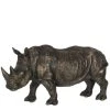 Jolipa Statuettes Et Figurines Statue Rhinocéros Brun Patiné Bronze H17cm -Sablie Vases Soldes statue rhinoceros brun patine bronze h17cm
