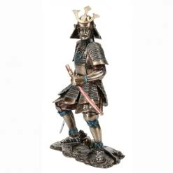 Parastone Statuettes Et Figurines Statue Samurai Art Aspect Bronze H23cm -Sablie Vases Soldes statue samurai art aspect bronze h23cm 1