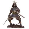Parastone Statuettes Et Figurines Statue Samurai Art Aspect Bronze H23cm -Sablie Vases Soldes statue samurai art aspect bronze h23cm