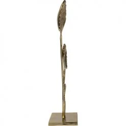 Kare Design Statuettes Et Figurines Statue Trois Feuilles De Ginkgo En Aluminium Doré H70 -Sablie Vases Soldes statue trois feuilles de ginkgo en aluminium dore h70 3
