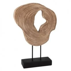 Maisons Du Monde Statuettes Et Figurines Statue Tronc D'arbre En Paulownia H43