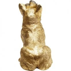 Kare Design Statuettes Et Figurines Statuette Chien Corgi Couronne Assis En Polyrésine Dorée -Sablie Vases Soldes statuette chien corgi couronne assis en polyresine doree 3