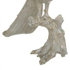 Ixia Statuettes Et Figurines Statuette De Décoration Paon Blanc Patiné Or Et Argent -Sablie Vases Soldes statuette de decoration paon blanc patine or et argent 2