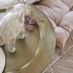 Maisons Du Monde Statuettes Et Figurines Statuette éléphant Sculptée Mandala Marron Blanchi H28 -Sablie Vases Soldes statuette elephant sculptee mandala marron blanchi h28 1000 11 39 209672 2