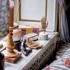 Bloomingville Statuettes Et Figurines Statuette En Polyrésine Noire H13 -Sablie Vases Soldes statuette en polyresine noire h13 1