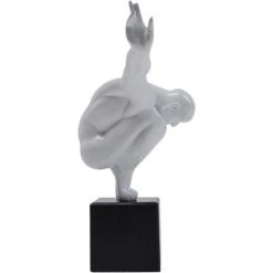 Kare Design Statuettes Et Figurines Statuette Homme En Polyrésine Blanche 43x29 -Sablie Vases Soldes statuette homme en polyresine blanche 43x29 5