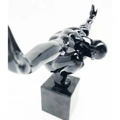 Kare Design Statuettes Et Figurines Statuette Homme En Polyrésine Noire 43x29 -Sablie Vases Soldes statuette homme en polyresine noire 43x29 5