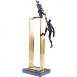 Kare Design Statuettes Et Figurines Statuette Personnages En Polyrésine Et Acier Doré H51 -Sablie Vases Soldes statuette personnages en polyresine et acier dore h51 2