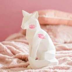 Maisons Du Monde Décorations à Poser De Noël Statuette Renard Blanc H26 -Sablie Vases Soldes statuette renard blanc h26 1000 10 28 161527 7