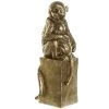 Ixia Statuettes Et Figurines Statuette Singes Sur Socle H46cm -Sablie Vases Soldes statuette singes sur socle h46cm