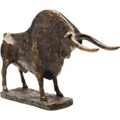 Kare Design Statuettes Et Figurines Statuette Taureau En Polyrésine -Sablie Vases Soldes statuette taureau en polyresine 4