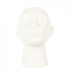 Maisons Du Monde Statuettes Et Figurines Statuette Visage Beige H23