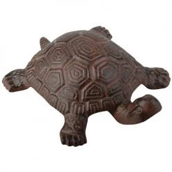 Esschert Design Statuettes Et Figurines Tortue En Fonte 19 Cm Déco Jardin