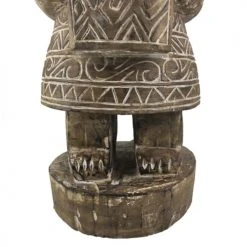 MOYCOR Statuettes Et Figurines Totem Primitif En Bois Marron -Sablie Vases Soldes totem primitif en bois marron 4
