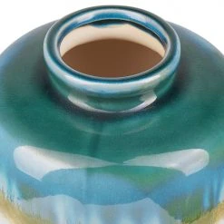 Beliani Vases Vase à Fleurs Multicolore 16 Cm -Sablie Vases Soldes vase a fleurs multicolore 16 cm 2