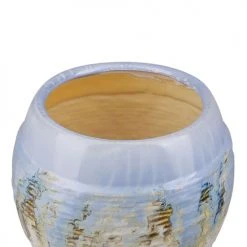 Beliani Vases Vase à Fleurs Multicolore 19 Cm -Sablie Vases Soldes vase a fleurs multicolore 19 cm 2