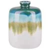 Beliani Vases Vase à Fleurs Multicolore 22 Cm -Sablie Vases Soldes vase a fleurs multicolore 22 cm
