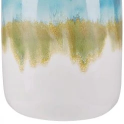 Beliani Vases Vase à Fleurs Multicolore 22 Cm -Sablie Vases Soldes vase a fleurs multicolore 22 cm 3