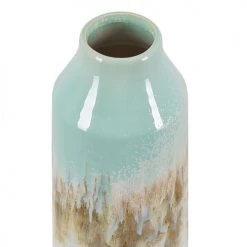 Beliani Vases Vase à Fleurs Multicolore 30 Cm -Sablie Vases Soldes vase a fleurs multicolore 30 cm 2