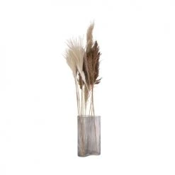 Present Time Vases Vase Allure Wave Large Verre Gris -Sablie Vases Soldes vase allure wave large verre gris 3