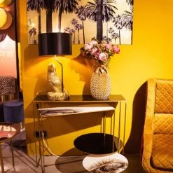 Kare Design Vases Vase Ananas En Polyrésine Dorée H50 -Sablie Vases Soldes vase ananas en polyresine doree h50 4