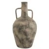 LANADECO Vases Vase Anse Céramique Marron/gris H69cm -Sablie Vases Soldes vase anse ceramique marron gris h69cm
