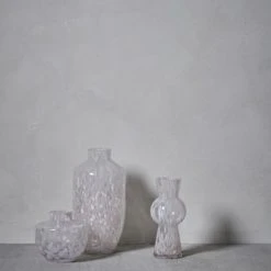 Lene Bjerre Vases Vase Antonia En Verre H20 -Sablie Vases Soldes vase antonia en verre h20 2
