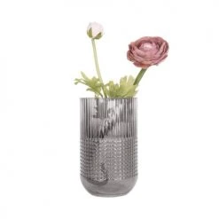 Present Time Vases Vase Attract Gris Verre Gris -Sablie Vases Soldes vase attract gris verre gris 4