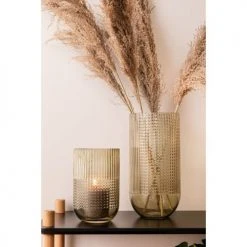 Present Time Vases Vase Attract Large Vert Verre Vert -Sablie Vases Soldes vase attract large vert verre vert 2