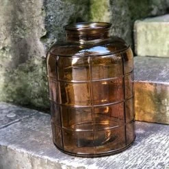 Maison Tilleul Vases Vase Bonbonne Art Déco Marron -Sablie Vases Soldes vase bonbonne art deco marron 2