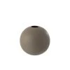 LANADECO Vases Vase Boule Céramique Gris Foncé H23,5cm -Sablie Vases Soldes vase boule ceramique gris fonce h23 5cm