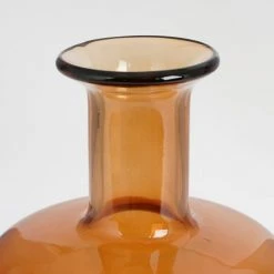 Mica Decorations Vases Vase Bouteille Bouteille En Verre Marron H30 -Sablie Vases Soldes vase bouteille bouteille en verre marron h30 3