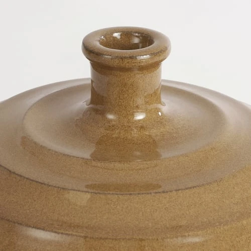 Mica Decorations Vases Vase Bouteille En Terre Cuite Ocre H30 5 Mica Decorations Vases Vase Bouteille En Terre Cuite Ocre H30 – Image 3