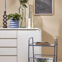 Mica Decorations Vases Vase Bouteille En Verre Recyclé Bleu Clair H45 -Sablie Vases Soldes vase bouteille en verre recycle bleu clair h45 1