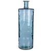 Mica Decorations Vases Vase Bouteille En Verre Recyclé Bleu H75 -Sablie Vases Soldes vase bouteille en verre recycle bleu h75