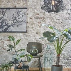 Mica Decorations Vases Vase Bouteille En Verre Recyclé Bleu H75 -Sablie Vases Soldes vase bouteille en verre recycle bleu h75 3