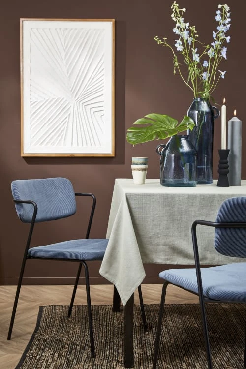 Mica Decorations Vases Vase Bouteille En Verre Recyclé Gris H45 4 Mica Decorations Vases Vase Bouteille En Verre Recyclé Gris H45 – Image 2