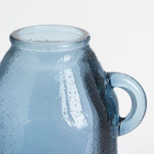 Mica Decorations Vases Vase Bouteille En Verre Recyclé Gris H45 5 Mica Decorations Vases Vase Bouteille En Verre Recyclé Gris H45 – Image 3