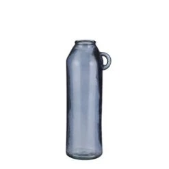 Mica Decorations Vases Vase Bouteille En Verre Recyclé Gris H45 12 Mica Decorations Vases Vase Bouteille En Verre Recyclé Gris H45 -Sablie Vases Soldes vase bouteille en verre recycle gris h45 6