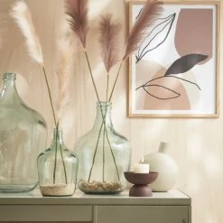 Mica Decorations Vases Vase Bouteille En Verre Recyclé H30 -Sablie Vases Soldes vase bouteille en verre recycle h30 4