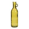 Mica Decorations Vases Vase Bouteille En Verre Recyclé Jaune H50 -Sablie Vases Soldes vase bouteille en verre recycle jaune h50