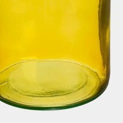 Mica Decorations Vases Vase Bouteille En Verre Recyclé Jaune H50 7 Mica Decorations Vases Vase Bouteille En Verre Recyclé Jaune H50 -Sablie Vases Soldes vase bouteille en verre recycle jaune h50 2
