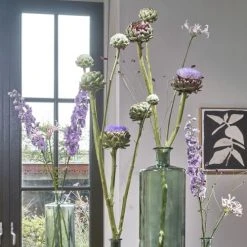 Mica Decorations Vases Vase Bouteille En Verre Recyclé Vert H75 -Sablie Vases Soldes vase bouteille en verre recycle vert h75 1