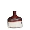 Mica Decorations Vases Vase Bouteille En Verre Rose H27 -Sablie Vases Soldes vase bouteille en verre rose h27