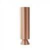 OYOY Living Design Vases Vase Caramel Et Rose 100% Grès Ø8,5xH31cm -Sablie Vases Soldes vase caramel et rose 100 gres oe8 5xh31cm 1
