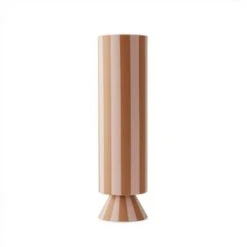 OYOY Living Design Vases Vase Caramel Et Rose 100% Grès Ø8,5xH31cm -Sablie Vases Soldes vase caramel et rose 100 gres oe8 5xh31cm 4